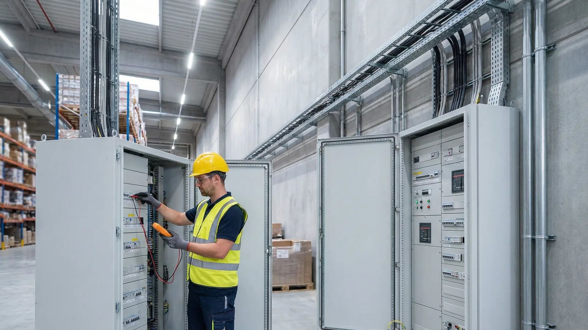 Security system installation at a Hinckley commercial property